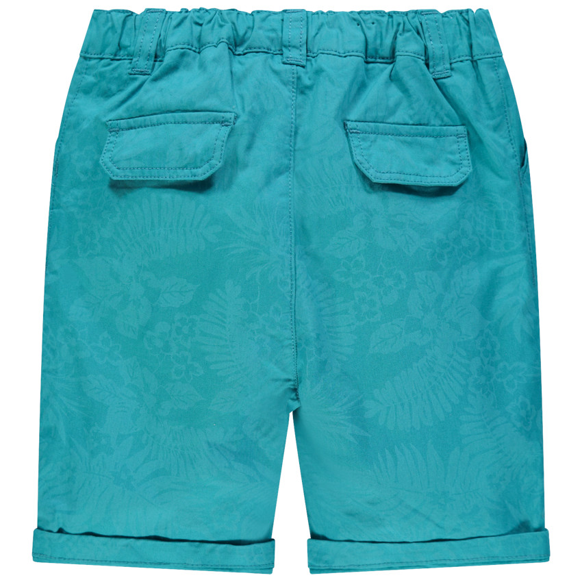 Bermudas estampado vegetal 