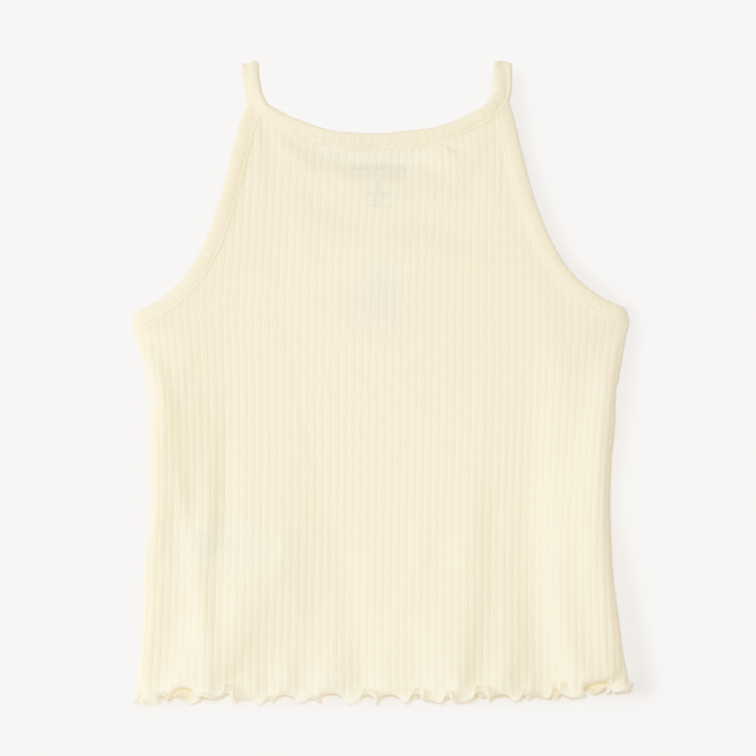 Camiseta corta de punto con bordado de cereza para niña 