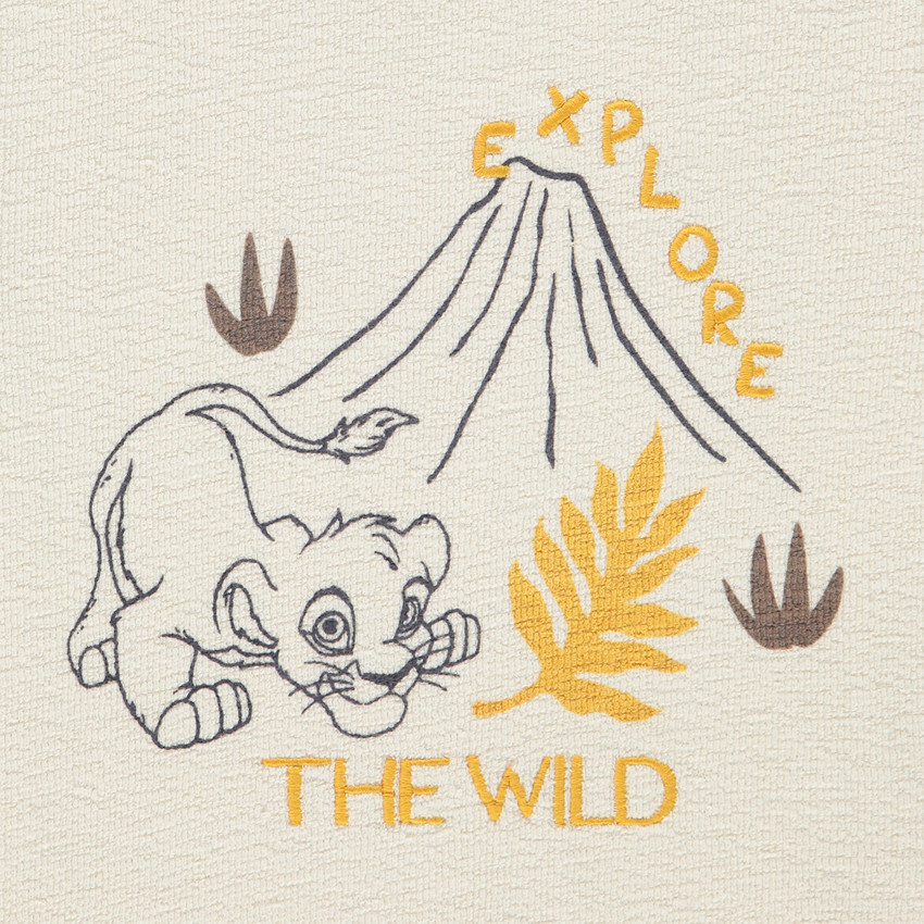 Camiseta de manga larga texturizada Simba Disney para niño 