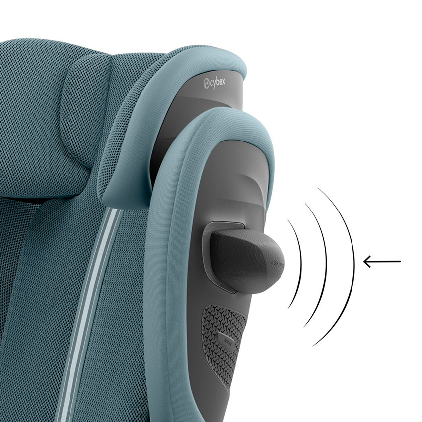 Siège-auto pliable Solution G2 i-Fix Plus stormy blue 