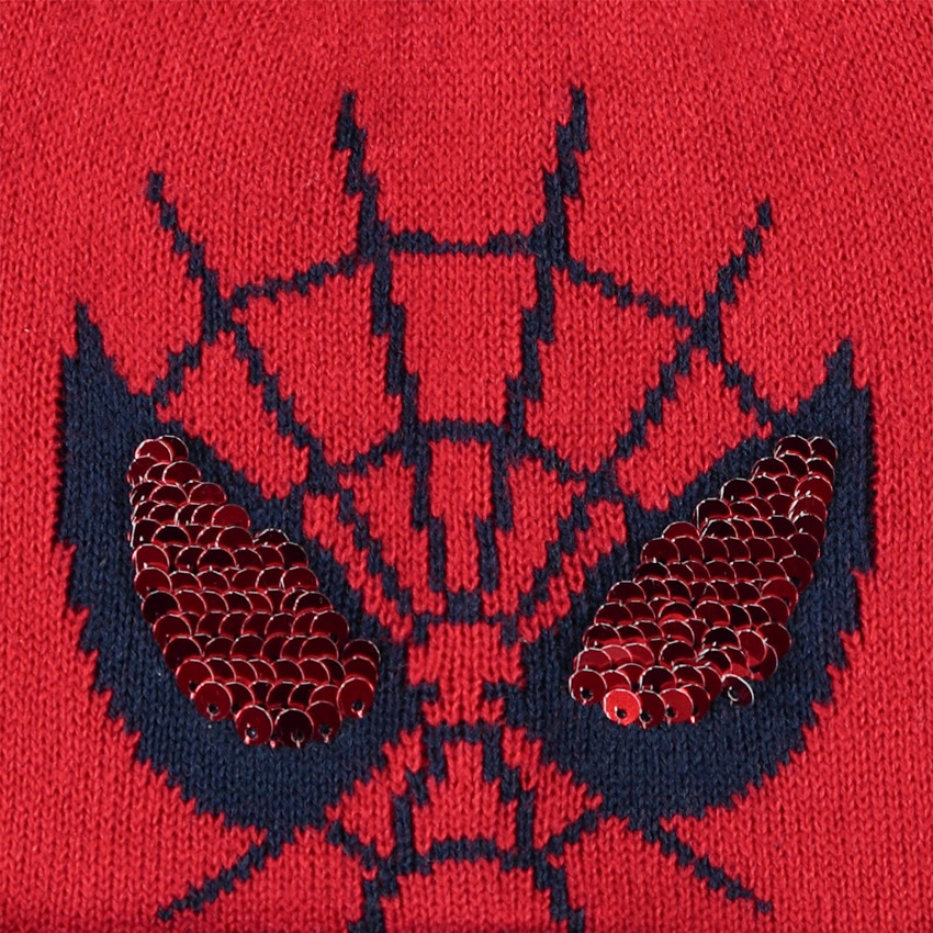 Gorro Spider-Man Marvel con lentejuelas mágicas para niño 