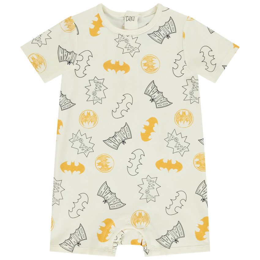 Combishort estampado Batman Warner para bebé niño 