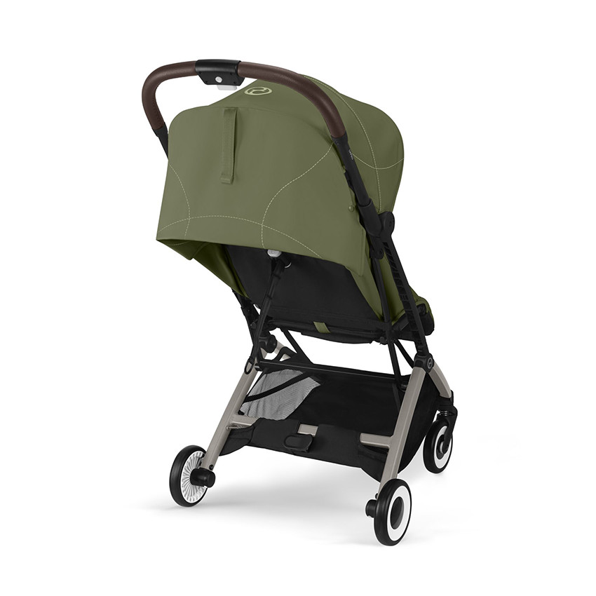 Silla de paseo ultracompacta Orfeo - Taupe/Moss green 