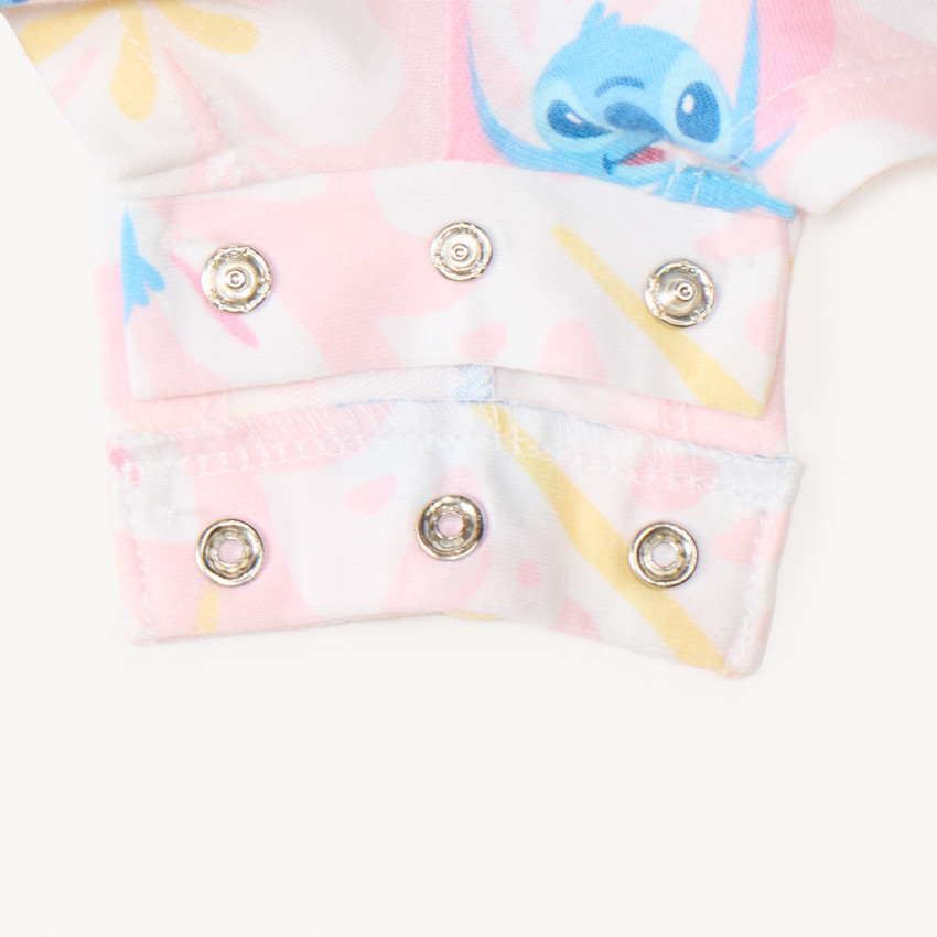 Combinaison corta estampada de Stitch de Disney para niña bebé 