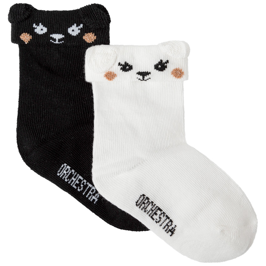 Pack de 2 pares de calcetines lisas , de fantasía Main Pack de 2 pares de calcetines lisas , de fantasía