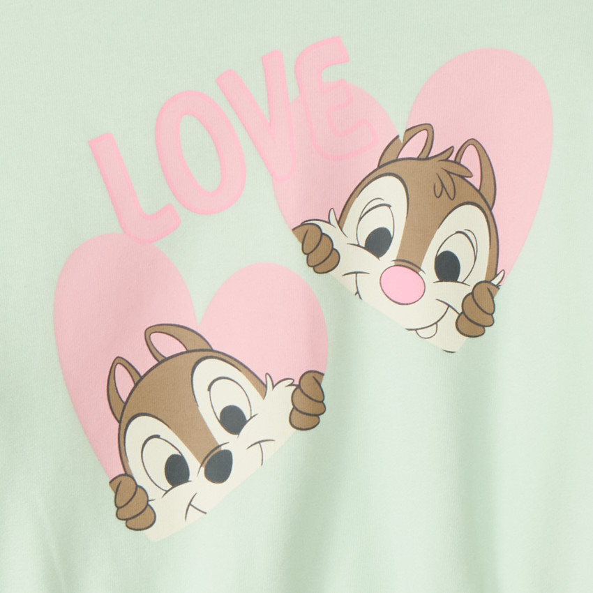 Sudadera de felpa oversize Tic & Tac Disney para niña bebé 