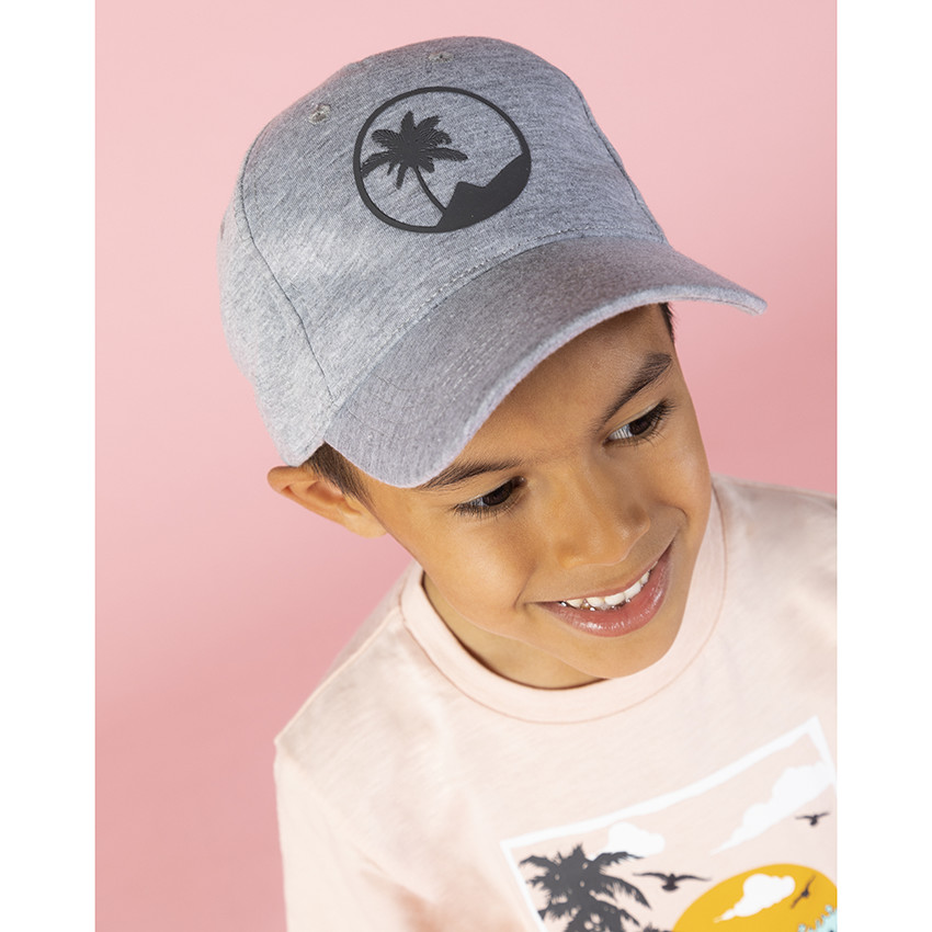 Gorra estampado palmera 
