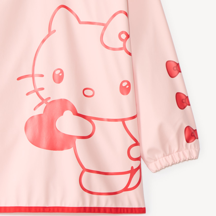 Delantal de pintura para niña con estampado de Hello Kitty 