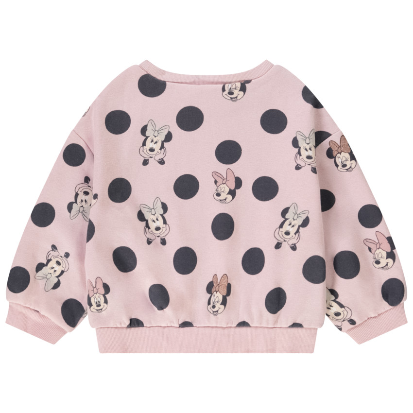 Sudadera oversize de felpa con estampado de Minnie Disney para bebé niña 