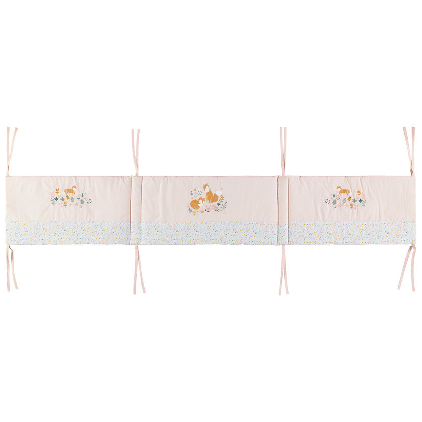 Protector de cuna 3 paneles Bosque Encantado 