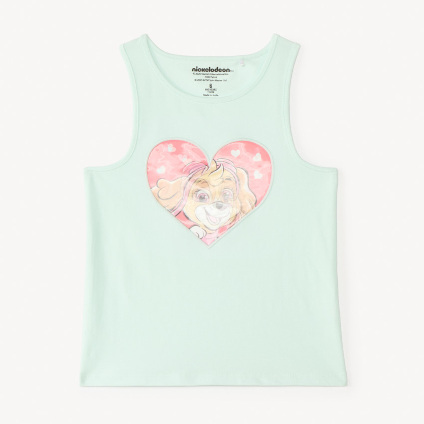 Camiseta sin mangas con estampado lenticular Stella Pat'Patrulla para niña 