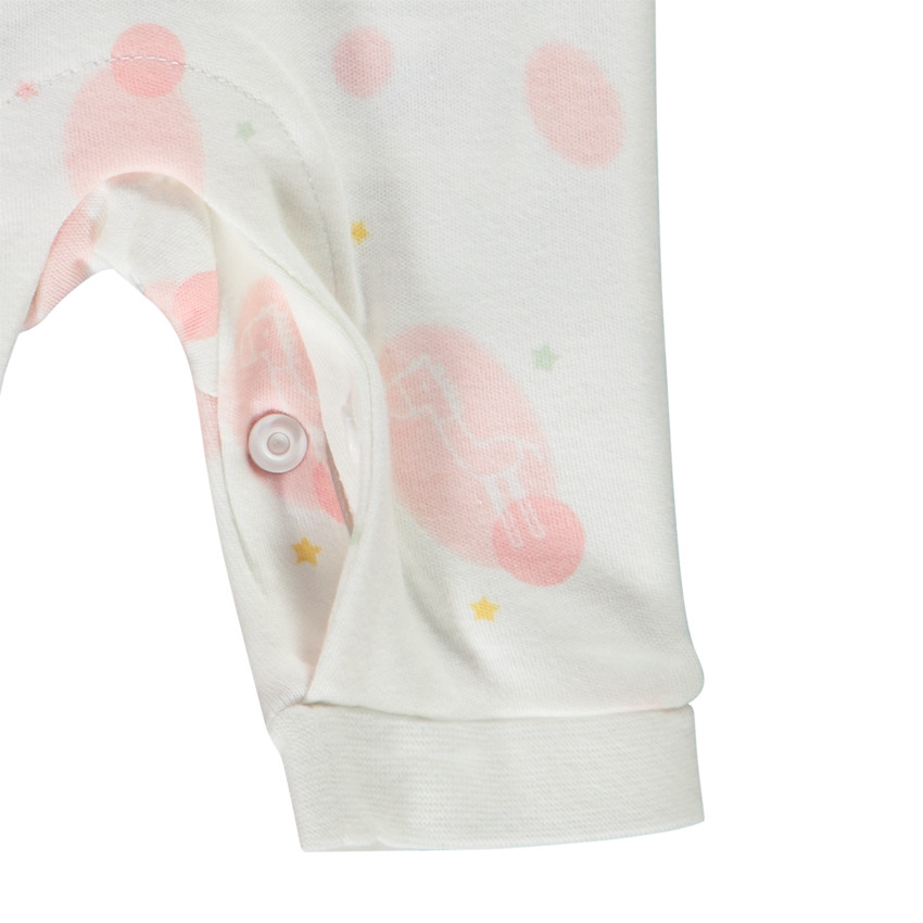 Pelele largo estampado para bebé niña prematura 