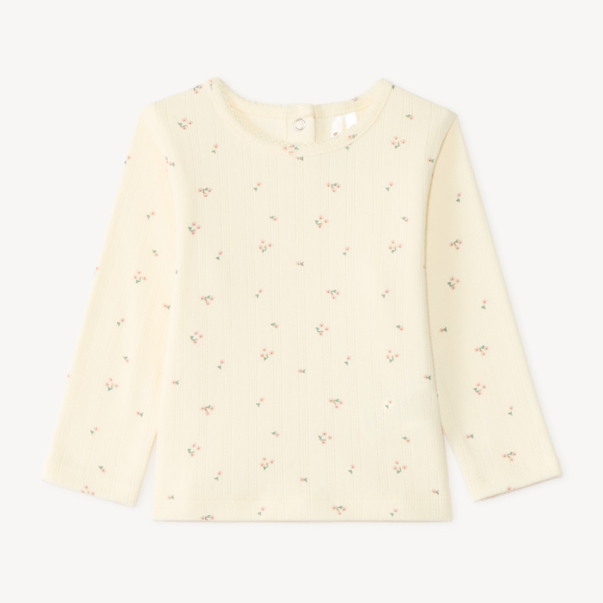 Conjunto de 2 piezas para bebé niña, camiseta y peto de fantasía. 