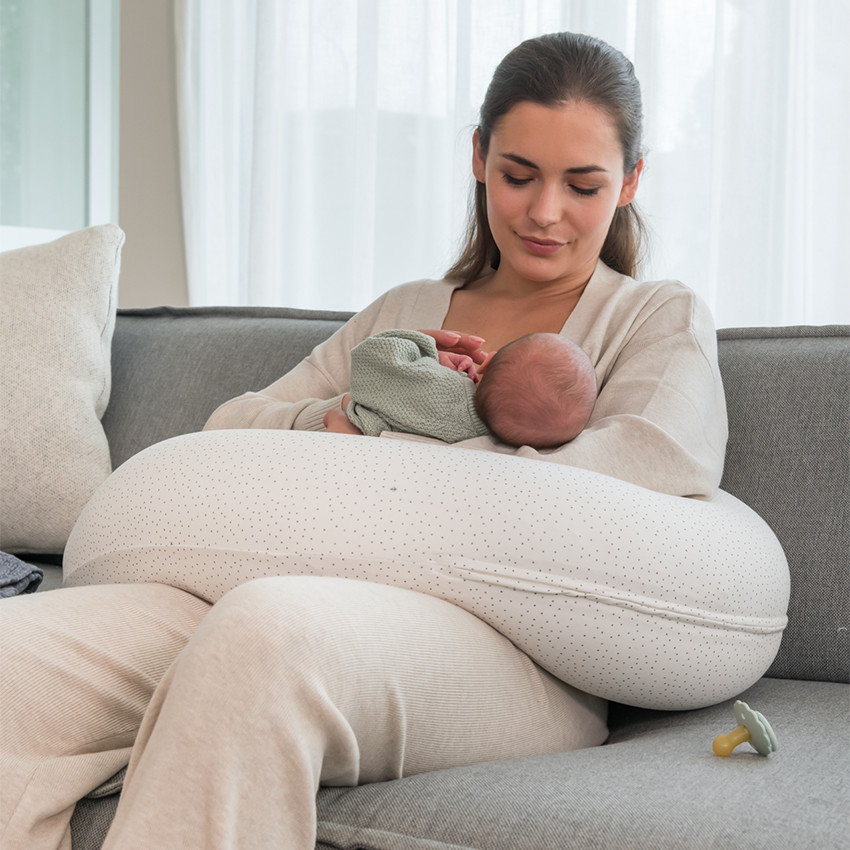 Cojín multiusos Buddy Dots Plateados 