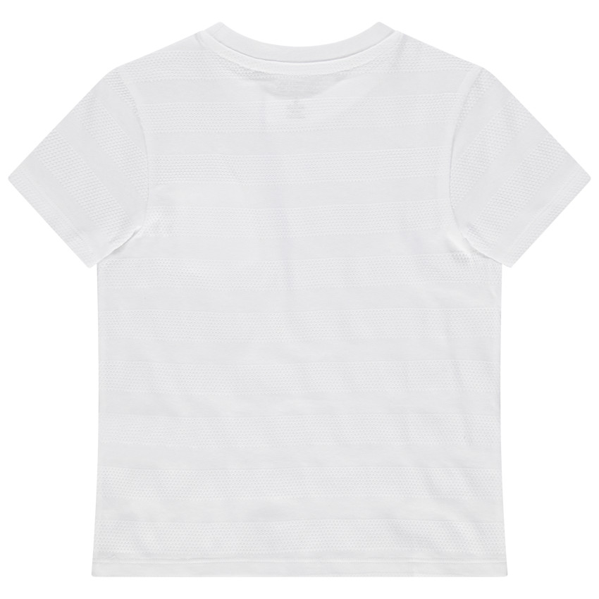 Camiseta de manga corta con bolsillo estampado de palmeras 