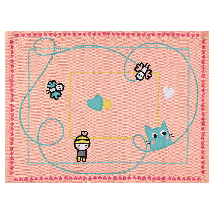 Alfombrilla de dormitorio 90 x 70 cm con motivos de fantasía  Additional Alfombrilla de dormitorio 90 x 70 cm con motivos de fantasía
