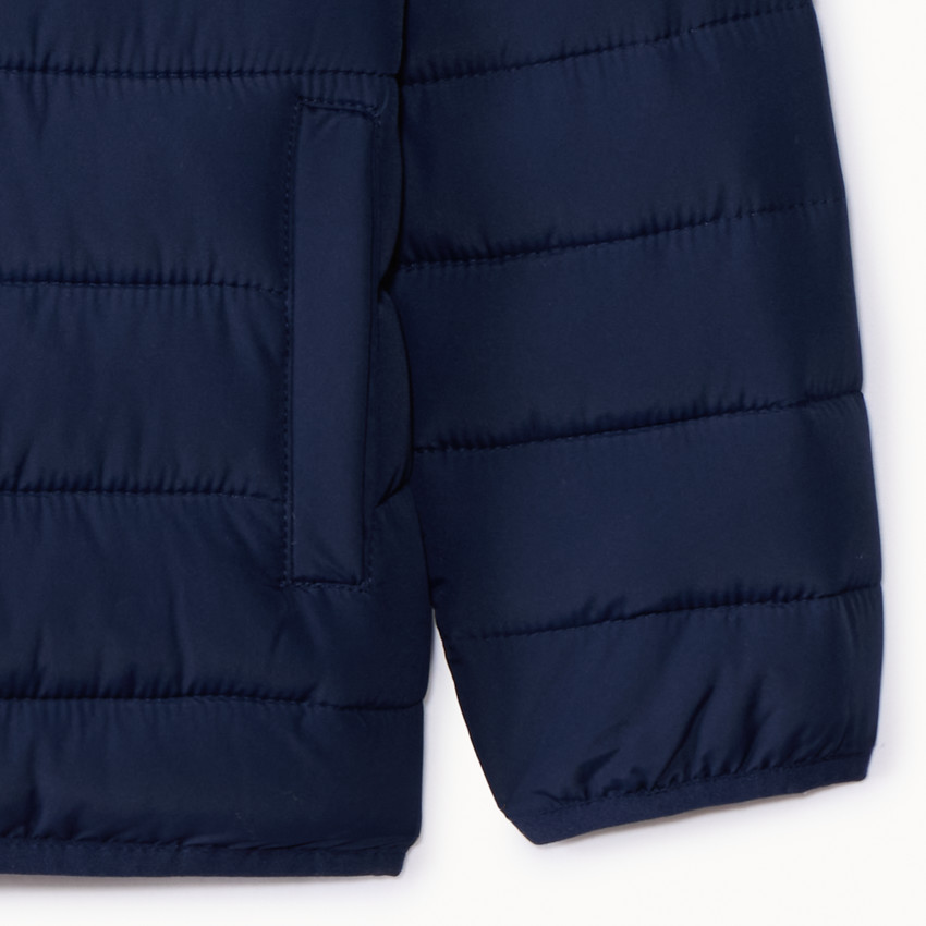 Chaqueta ligera acolchada con capucha para niño 