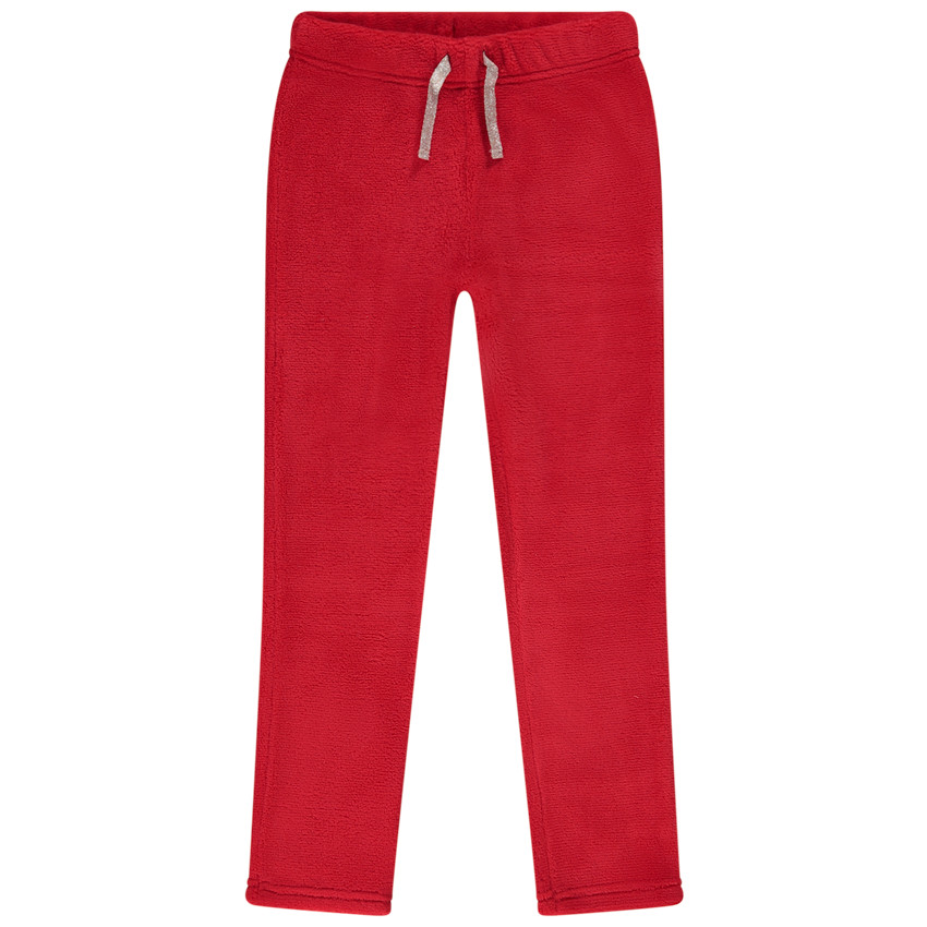 Pijama de Navidad con estampado de ciervo y orejas en relieve para niña 