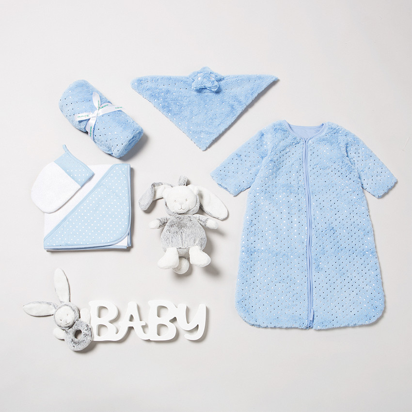 Peluche plano de borreguillo de lunares con estrellas de fantasía 