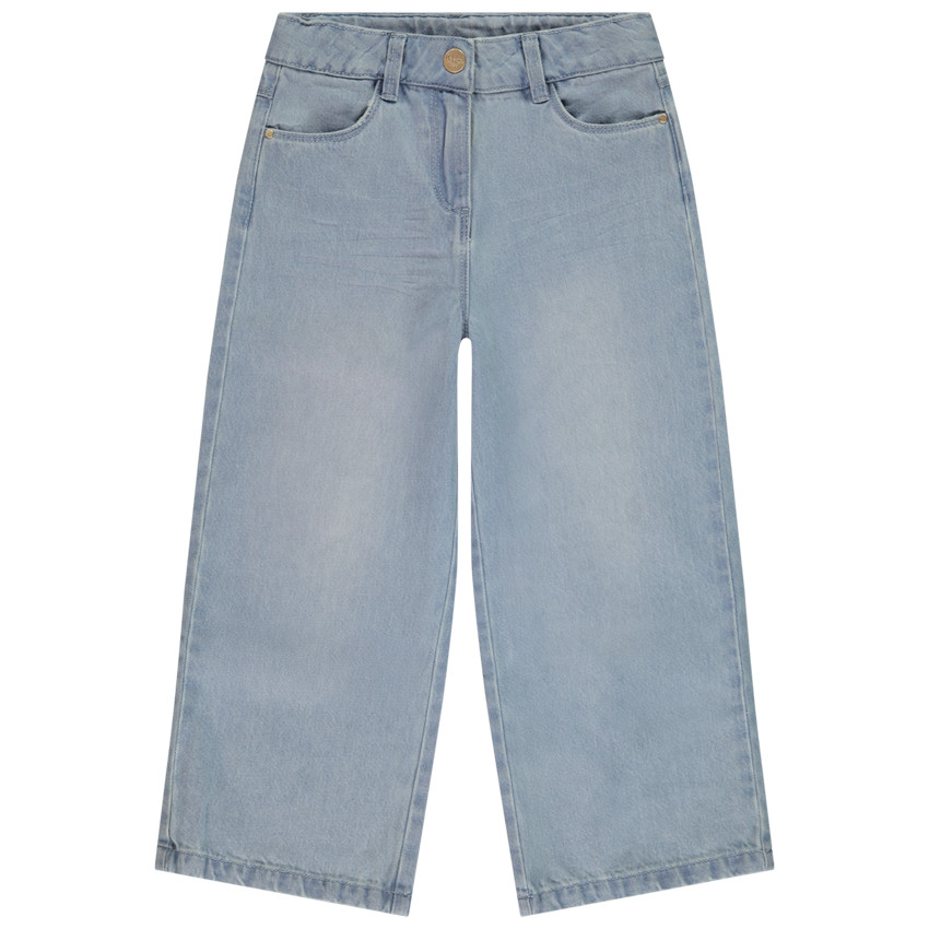 Jean ancho efecto lavado para niña  Additional Jean ancho efecto lavado para niña