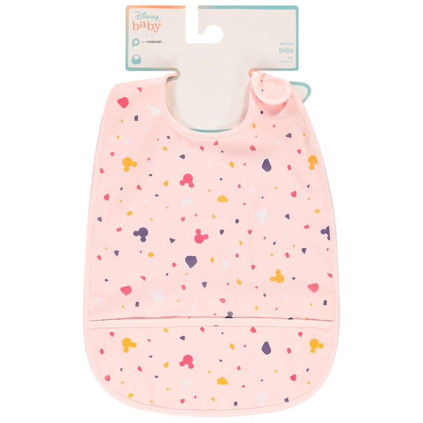 Babero plastificado con estampado de Minnie Disney 