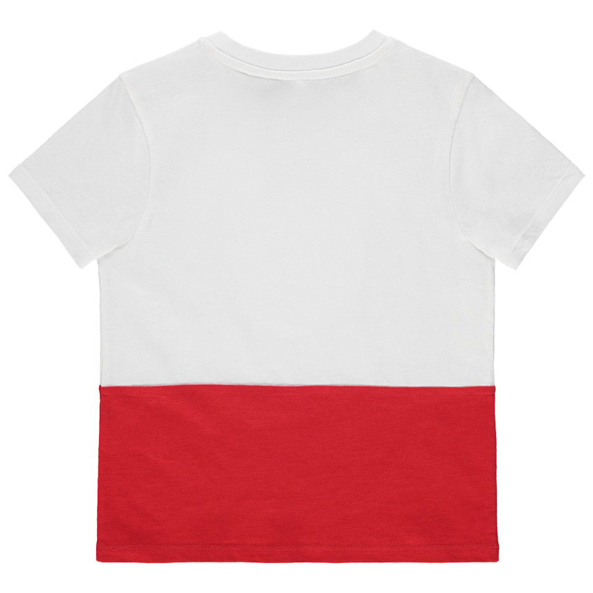 camiseta bicolor algodón bio Mickey Disney   