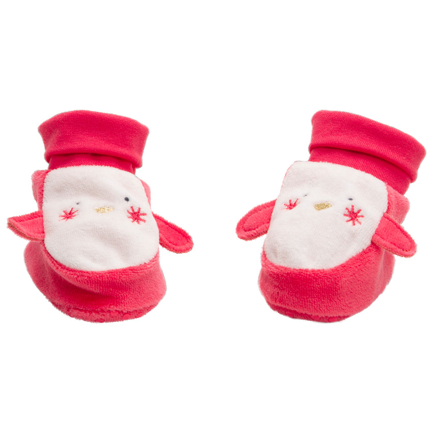 Patucos de terciopelo y orejas en relieve y detalles bordados  Additional Patucos de terciopelo y orejas en relieve y detalles bordados