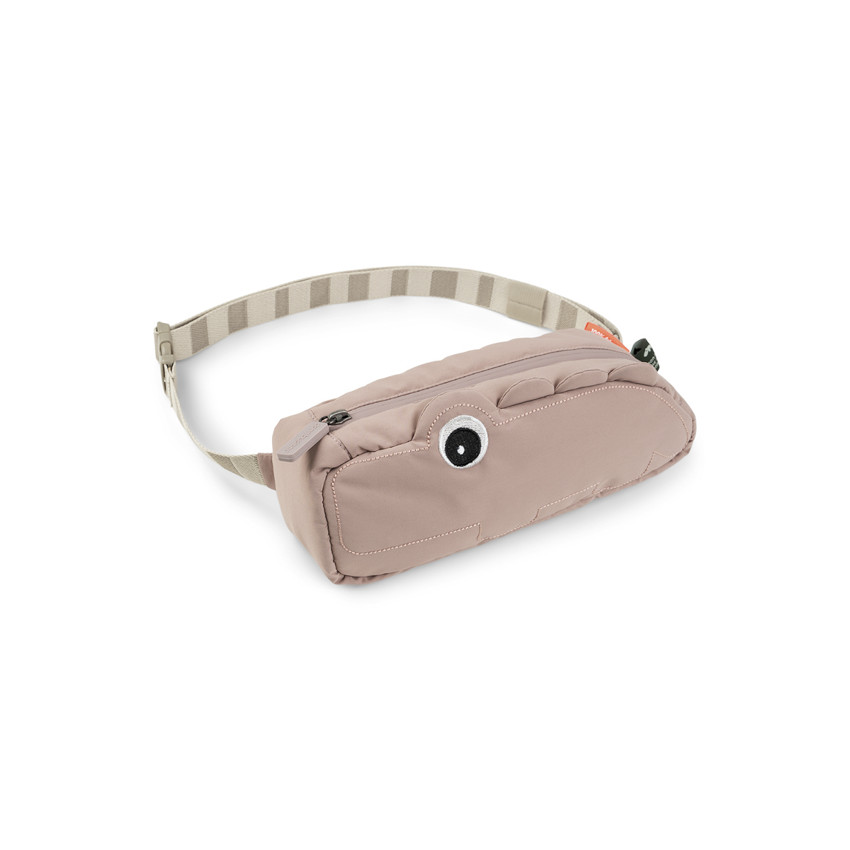 Rinonera infantil acolchada croco rosa Done by Deer