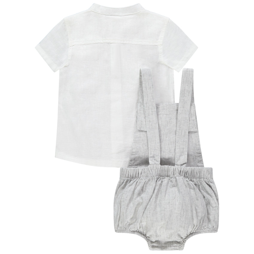 Conjunto con pichi corto y camiseta 