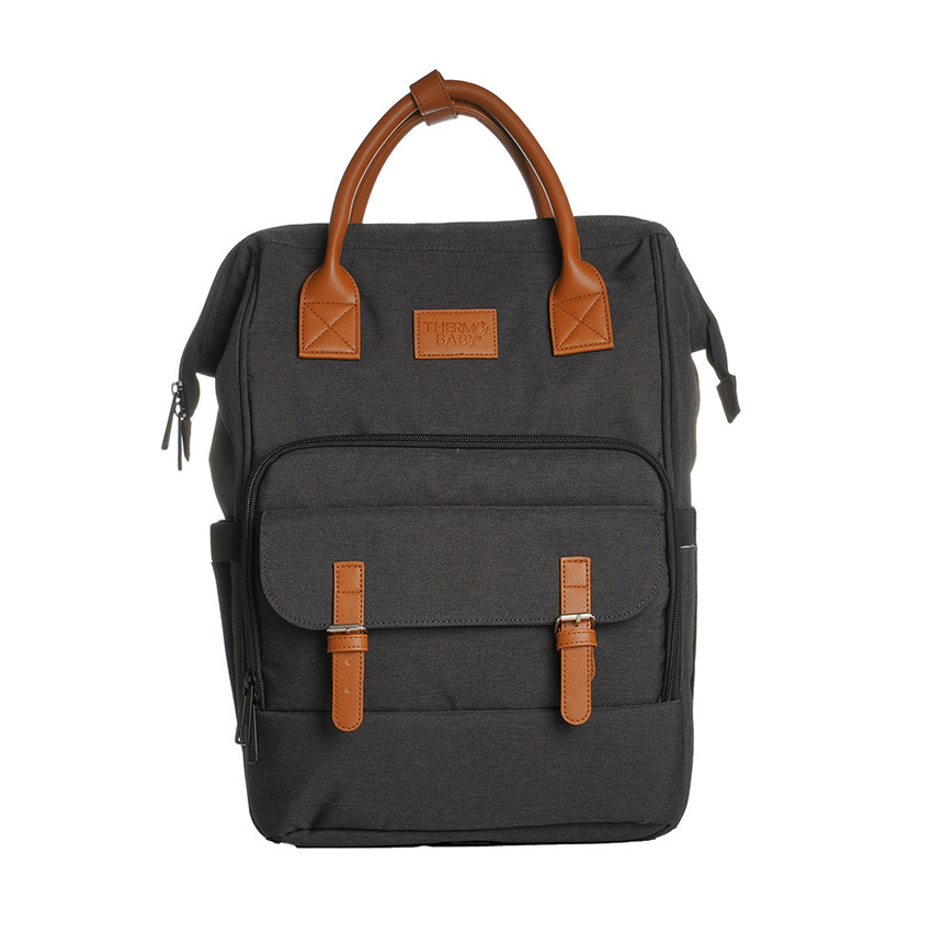 Mochila con cambiador Escapade gris oscuro 