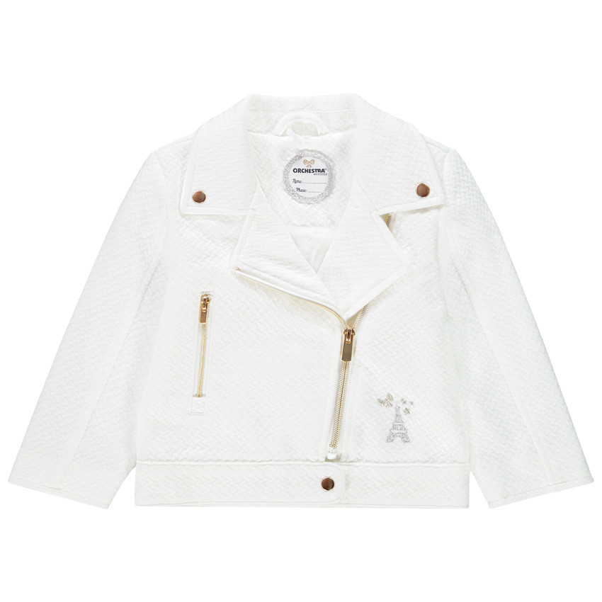 Chaqueta felpa estilo biker  Additional Chaqueta felpa estilo biker