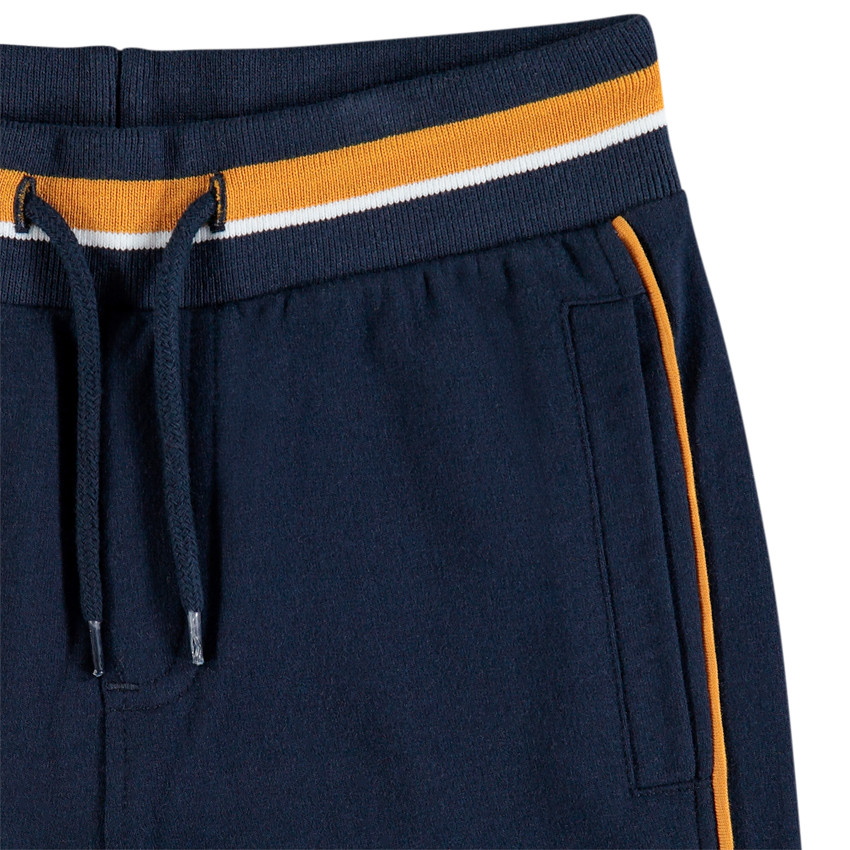 Conjunto camiseta manga corta print barco y bermudas 