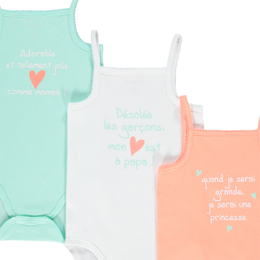 Pack 3 bodies tirantes  Additional Pack 3 bodies tirantes