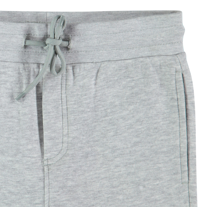 Jogging en molleton bicolore à message printé 