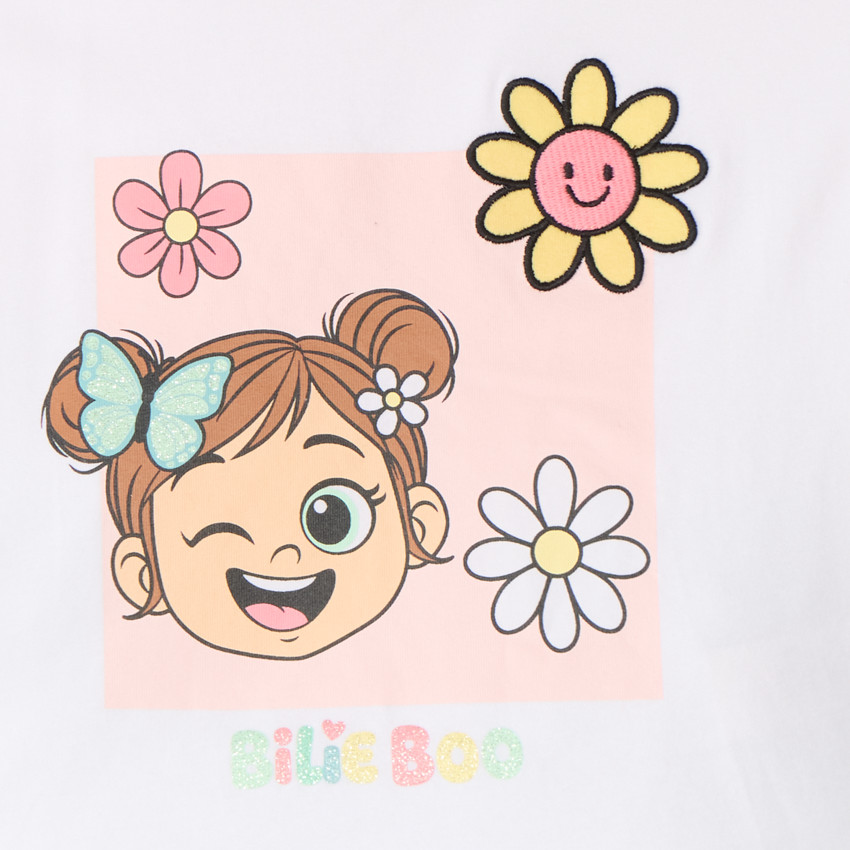 Conjunto de 2 piezas camiseta + short Bilie Boo para niña 