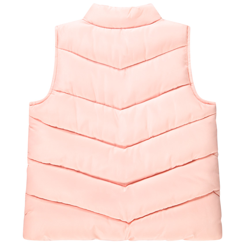 Chaleco acolchado rosa 