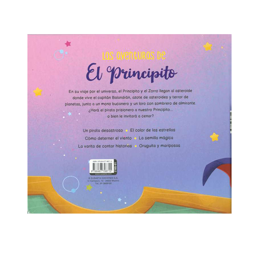 Libro El Principito. Un pirata desastroso +4 años 