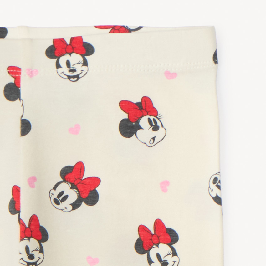 Caleçon imprimido de Minnie Disney para niña bebé. 