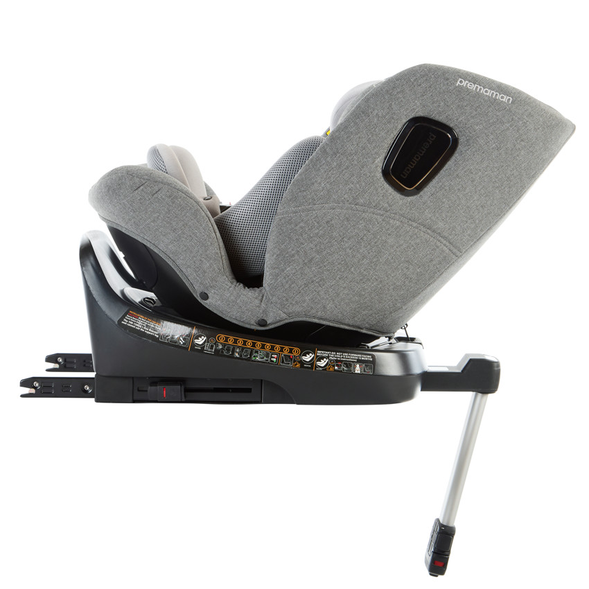 Silla de coche giratoria i-Size 40-150 cm P4One Xelium gris  Additional Silla de coche giratoria i-Size 40-150 cm P4One Xelium gris