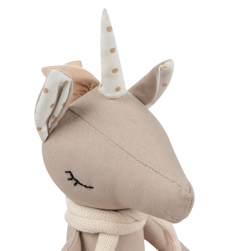 Peluche unicornio con falda de tul 