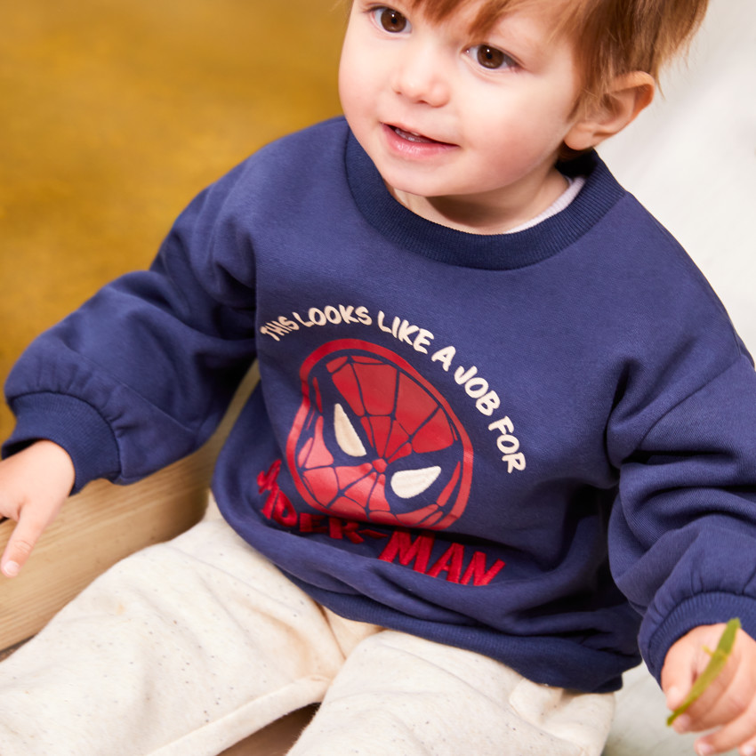 Conjunto de bebé niño 2 piezas sudadera jogging Spider Man Disney 