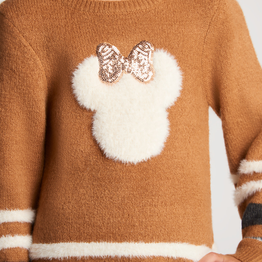Ropa de niña de punto Minnie Disney 