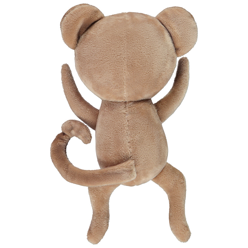 Peluche mono de terciopelo para bebé 