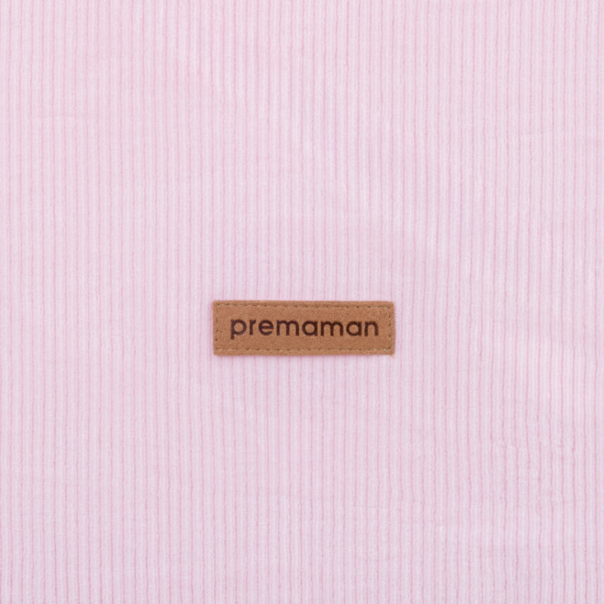 Pelele sin mangas de terciopelo de canalé TOG 3,5 rosa 