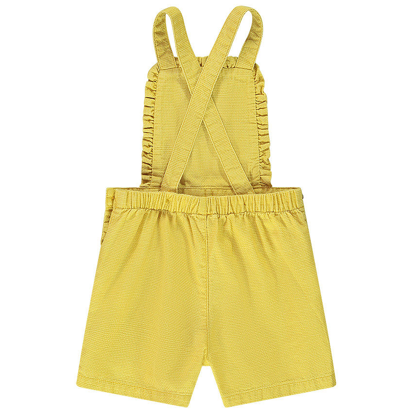 Salopette courte avec noeud fantaisie pour bébé fille  Additional Salopette courte avec noeud fantaisie pour bébé fille