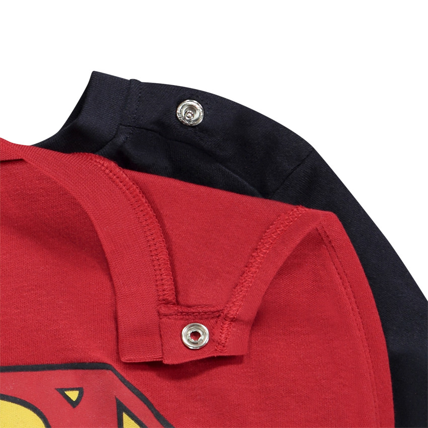 Pijama de 2 piezas en jersey con print de Superman de Warner con capa niño 
