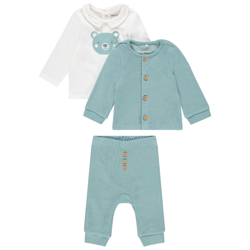 Conjunto 3 prendas bebé niño  Additional Conjunto 3 prendas bebé niño