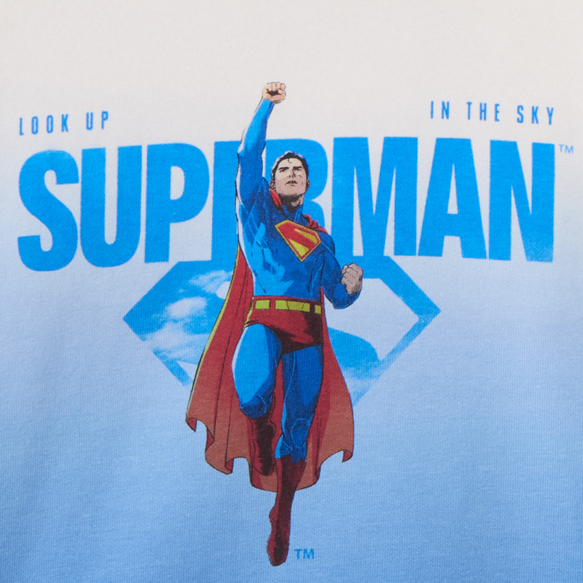 Sudadera de felpa con efecto degradado Superman Warner para niño 