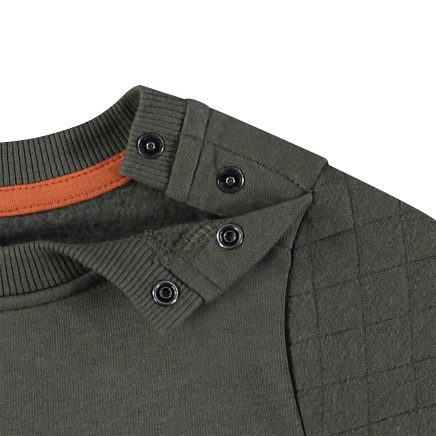 Ensemble 2 pièces en molleton print fantaisie pour garçon 