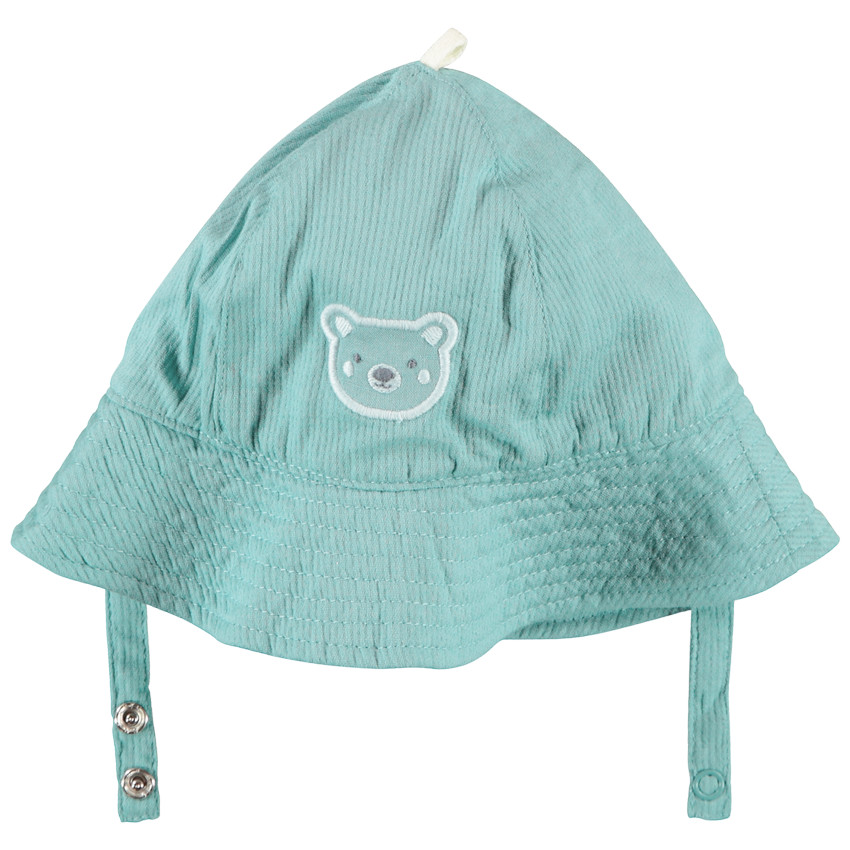 Pelele de terciopelo con osito bordado para bebé niño 